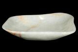 Polished Banded Onyx (Aragonite) Decorative Bowl - Morocco #251131-2